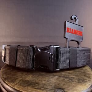 Bianchi 8100 Duty Belt Size 28"-34" Black Nylon Web, Cop-Lok Buckle 2" Wide